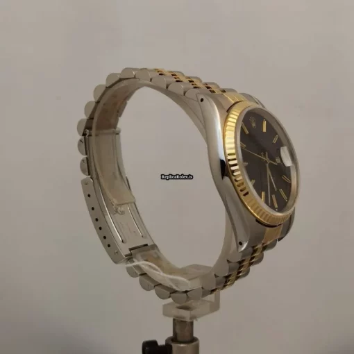 High Quality Imitation Rolex Datejust 16233 Caliber 3135 Automatic Movement 36mm Gold/steel Case Mens/unisex Watch - Image 7