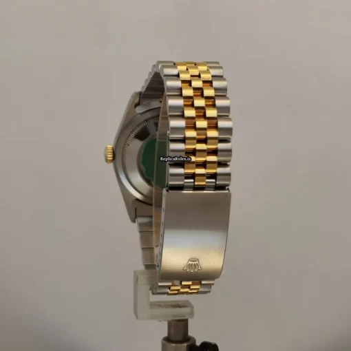 High Quality Imitation Rolex Datejust 16233 Caliber 3135 Automatic Movement 36mm Gold/steel Case Mens/unisex Watch - Image 9