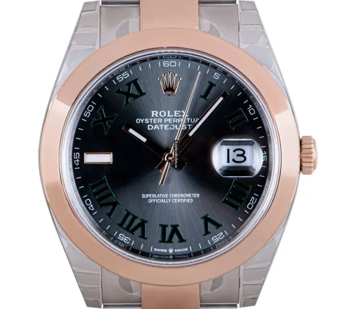 Amazing Clone Rolex Datejust 126301 Automatic Movement 41mm Gold/steel Case Mens/unisex Watch