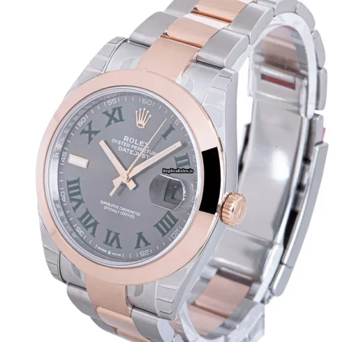 Amazing Clone Rolex Datejust 126301 Automatic Movement 41mm Gold/steel Case Mens/unisex Watch - Image 2