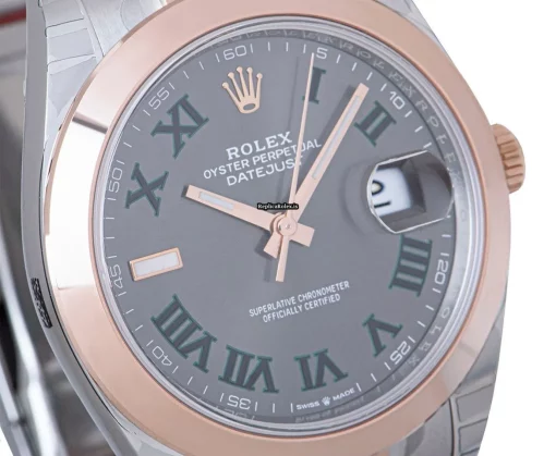 Amazing Clone Rolex Datejust 126301 Automatic Movement 41mm Gold/steel Case Mens/unisex Watch - Image 3