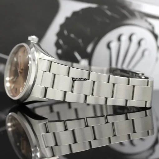 Awesome Fake Rolex Air King Precision 14000 Caliber 3000 Automatic Movement 34mm Steel Case Mens/unisex Watch - Image 10