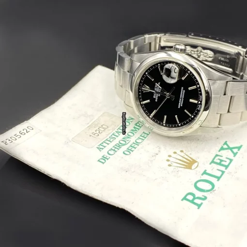 Mind-boggling Fake Rolex Oyster Perpetual Date 15200 Caliber 3135 Automatic Movement 34mm Steel Case Mens/unisex Watch - Image 2