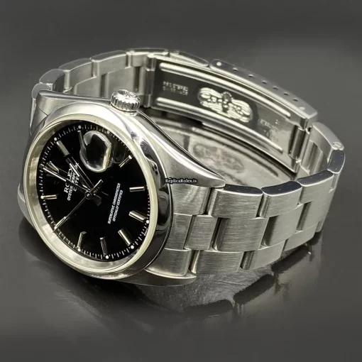 Mind-boggling Fake Rolex Oyster Perpetual Date 15200 Caliber 3135 Automatic Movement 34mm Steel Case Mens/unisex Watch - Image 5