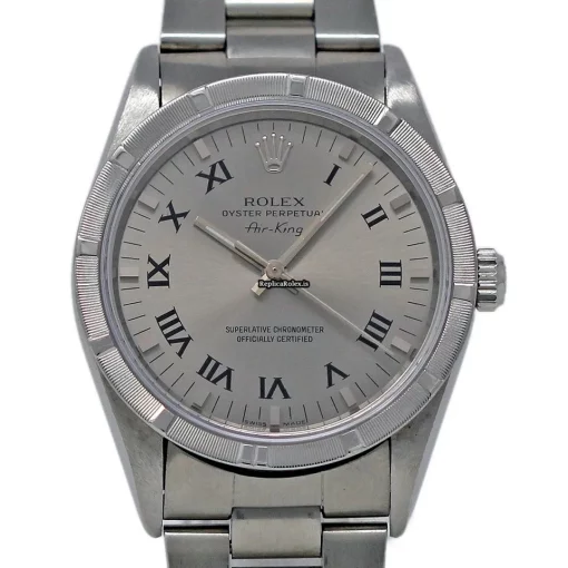 Amazing Replica Rolex Air King Precision 14010 Automatic Movement 34mm Steel Case Womens Watch