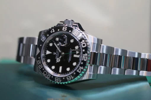 Amazing Replica Rolex Gmt-master II 116710ln-0001 Caliber 3186 Automatic Movement 40mm Steel Case Mens/unisex Watch - Image 15