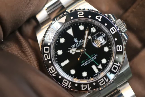 Amazing Replica Rolex Gmt-master II 116710ln-0001 Caliber 3186 Automatic Movement 40mm Steel Case Mens/unisex Watch - Image 2