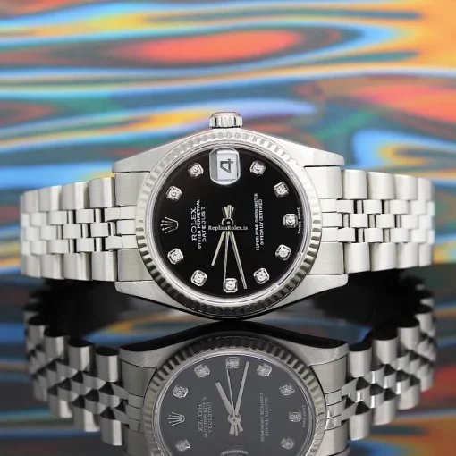 Marvellous Replica Rolex Lady-datejust 78274 Caliber 2235 Automatic Movement 31mm Steel Case Womens Watch - Image 4
