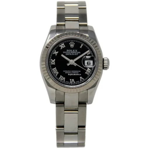 Great Replica Rolex Lady-datejust 179174 Caliber 2235 Automatic Movement 26mm Steel Case Womens Watch - Image 2
