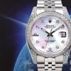 Cheap Clone Rolex Datejust Caliber 3135 Automatic Movement 36mm Steel Case Mens/unisex Watch