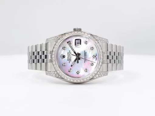 Cheap Clone Rolex Datejust Caliber 3135 Automatic Movement 36mm Steel Case Mens/unisex Watch - Image 2