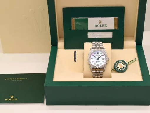 Cheap Clone Rolex Datejust Caliber 3135 Automatic Movement 36mm Steel Case Mens/unisex Watch - Image 6