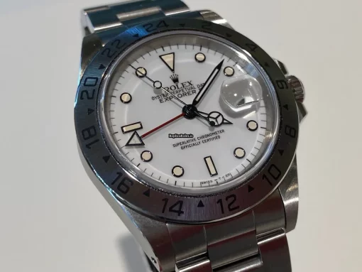 Terrific Replica Rolex Explorer II 16570 Caliber 3185 Automatic Movement 40mm Steel Case Mens/unisex Watch - Image 6