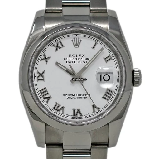 Perfect Replica Rolex Datejust 116200 Caliber 3135 Automatic Movement 36mm Steel Case Mens/unisex Watch