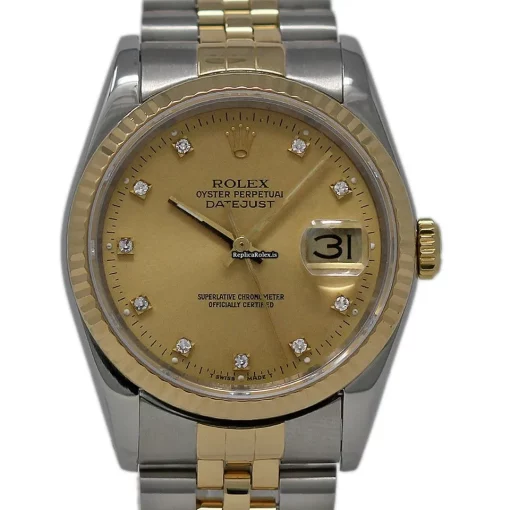 Luxury Replica Rolex Datejust 16233 Automatic Movement 36mm Steel Case Mens/unisex Watch