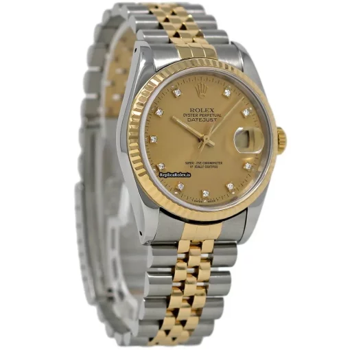 Luxury Replica Rolex Datejust 16233 Automatic Movement 36mm Steel Case Mens/unisex Watch - Image 5