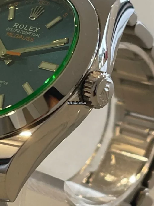 Swiss Copy Rolex Milgauss M116400gv-0002 Automatic Movement 40mm Steel Case Mens/unisex Watch - Image 3