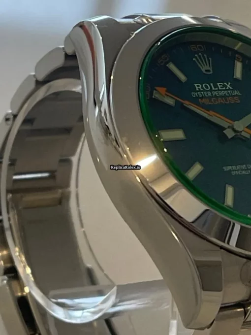 Swiss Copy Rolex Milgauss M116400gv-0002 Automatic Movement 40mm Steel Case Mens/unisex Watch - Image 5