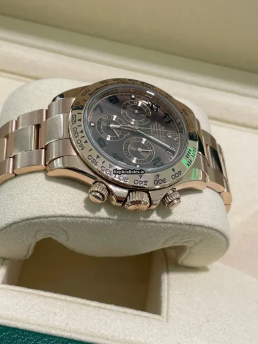 Remarkable Fake Rolex Daytona 116505 Caliber 4130 Automatic Movement 40mm Rose Gold Case Mens/unisex Watch - Image 2