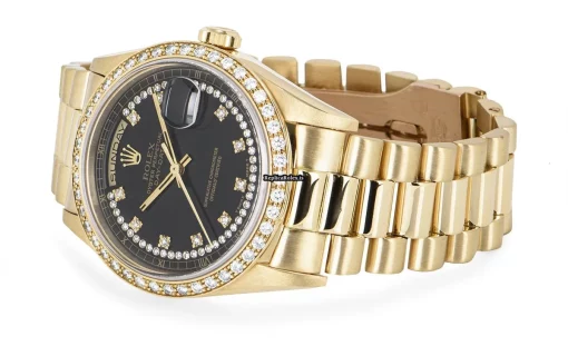 Special Replica Rolex Day-date 18348 Automatic Movement 36mm Yellow Gold Case Mens/unisex Watch - Image 5