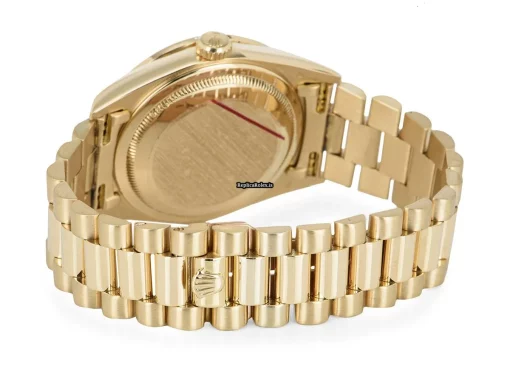 Special Replica Rolex Day-date 18348 Automatic Movement 36mm Yellow Gold Case Mens/unisex Watch - Image 6