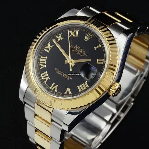 1:1 Replica Rolex Datejust II 116333 Caliber 3136 Automatic Movement 41mm Gold/steel Case Mens/unisex Watch - Image 9