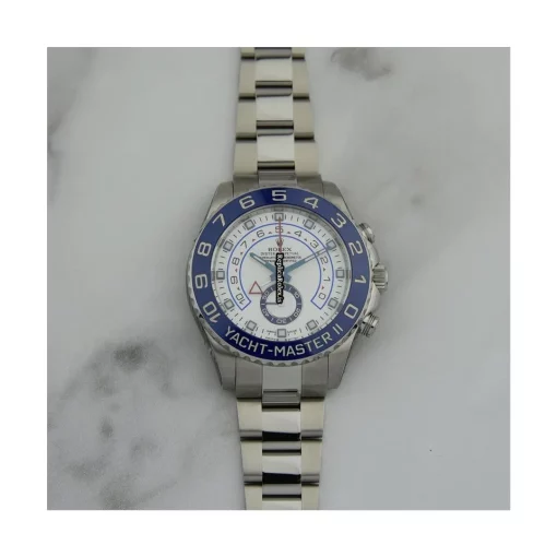 Mind-boggling Knockoff Rolex Yacht-master II 116680 Caliber 4161 Automatic Movement 44mm Steel Case Mens/unisex Watch - Image 2