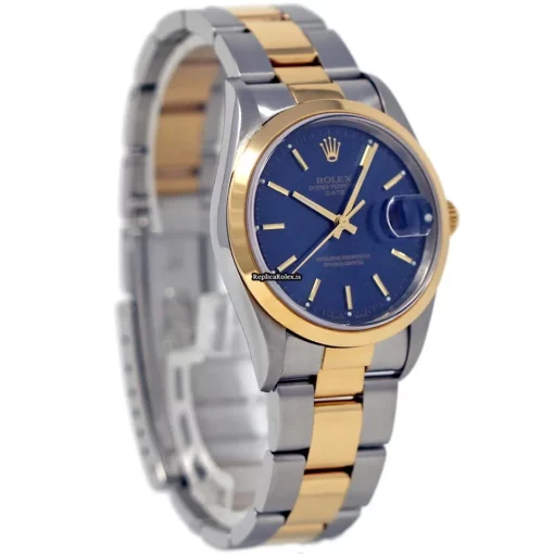 Superb Replica Rolex Oyster Perpetual Date 15203 Automatic Movement 34mm Steel Case Womens Watch - Image 5