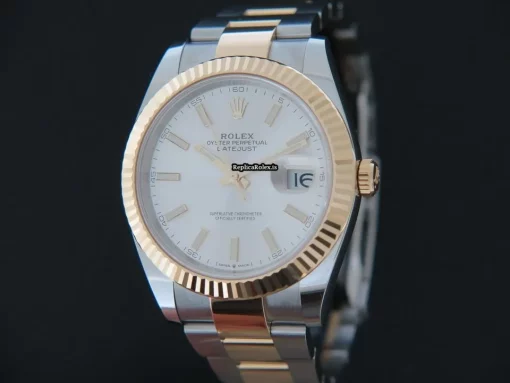High-end Replica Rolex Datejust 126333 Automatic Movement 41mm Gold/steel Case Mens/unisex Watch