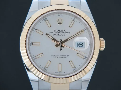 High-end Replica Rolex Datejust 126333 Automatic Movement 41mm Gold/steel Case Mens/unisex Watch - Image 2