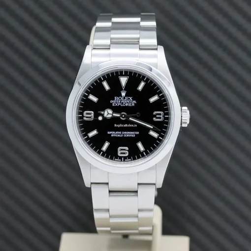Fabulous Replica Rolex Explorer 114270 Caliber 3130 Automatic Movement 38x43mm Steel Case Mens/unisex Watch - Image 2