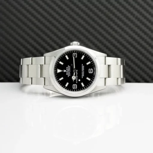 Fabulous Replica Rolex Explorer 114270 Caliber 3130 Automatic Movement 38x43mm Steel Case Mens/unisex Watch - Image 6