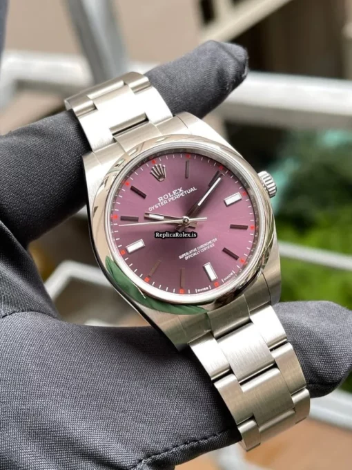 Swiss Replica Rolex Oyster Perpetual 39 114300 Caliber 3132 Automatic Movement 39mm Steel Case Mens/unisex Watch