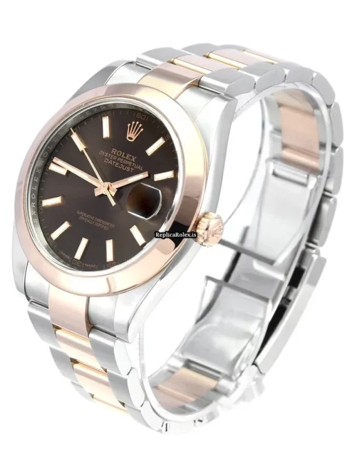 Wonderful Replicas Rolex Datejust 126301 Caliber 3235 Automatic Movement 41mm Gold/steel Case Mens/unisex Watch - Image 2