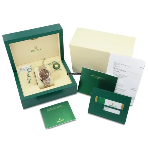 Wonderful Replicas Rolex Datejust 126301 Caliber 3235 Automatic Movement 41mm Gold/steel Case Mens/unisex Watch - Image 5