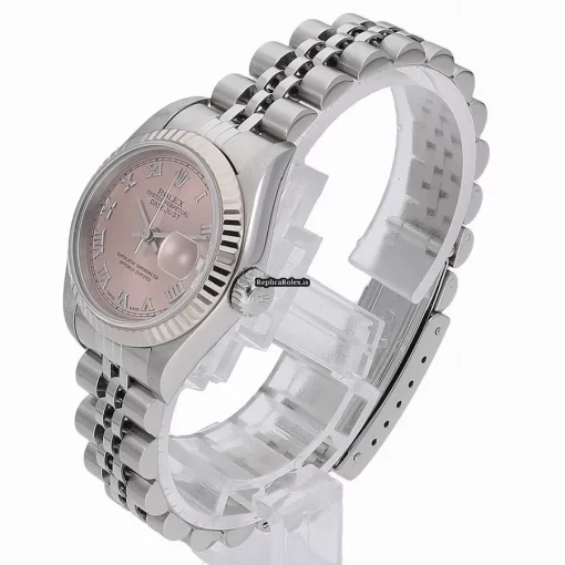 Recommend Replica Rolex Lady-datejust 79174 Caliber 2235 Automatic Movement 26mm Gold/steel Case Watch - Image 5