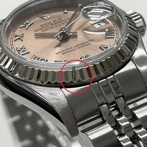 Recommend Replica Rolex Lady-datejust 79174 Caliber 2235 Automatic Movement 26mm Gold/steel Case Watch - Image 6