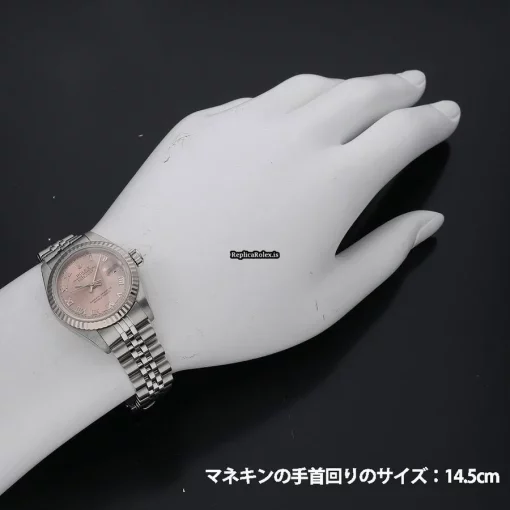 Recommend Replica Rolex Lady-datejust 79174 Caliber 2235 Automatic Movement 26mm Gold/steel Case Watch - Image 7