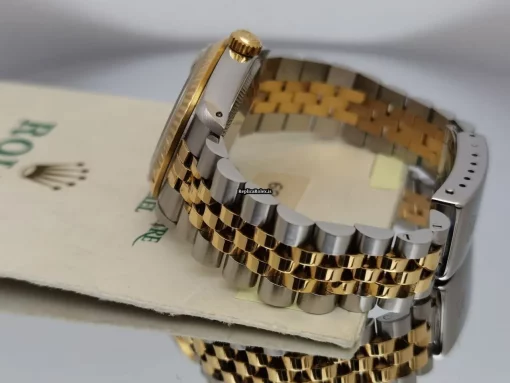 Defect Replica Rolex Lady-datejust 68273 Caliber 2135 Automatic Movement 31mm Gold/steel Case Mens/unisex Watch - Image 10