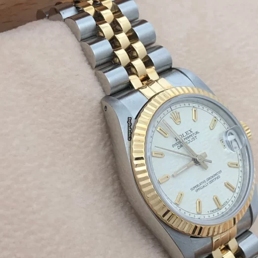 Defect Replica Rolex Lady-datejust 68273 Caliber 2135 Automatic Movement 31mm Gold/steel Case Mens/unisex Watch - Image 6