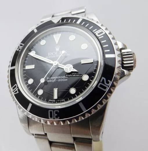 Great Replica Rolex Submariner 5513 Caliber 1520 Automatic Movement 40mm Steel Case Mens/unisex Watch - Image 10