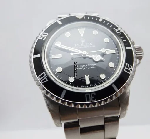 Great Replica Rolex Submariner 5513 Caliber 1520 Automatic Movement 40mm Steel Case Mens/unisex Watch - Image 9