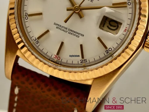 Neat Fake Rolex Day-date 36 1803 Cosc Automatic Movement 36mm Yellow Gold Case Mens/unisex Watch - Image 2
