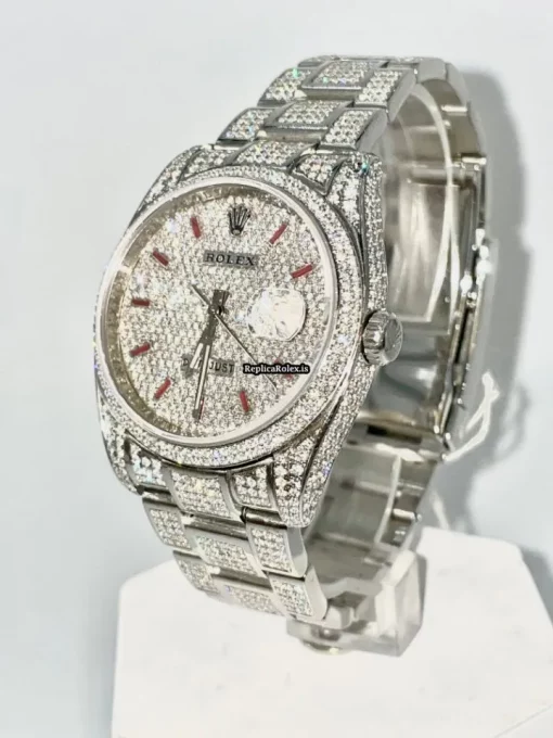 Marvellous Fake Rolex Datejust 116200 Caliber 3135 Automatic Movement 36mm Steel Case Mens/unisex Watch - Image 6