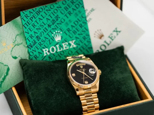 Fantastic Replica Rolex Day-date 36 118238 Cosc Automatic Movement 36mm Yellow Gold Case Mens/unisex Watch - Image 8