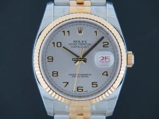 Fantastic Fake Rolex Datejust 116233 Automatic Movement 36mm Gold/steel Case Mens/unisex Watch - Image 2