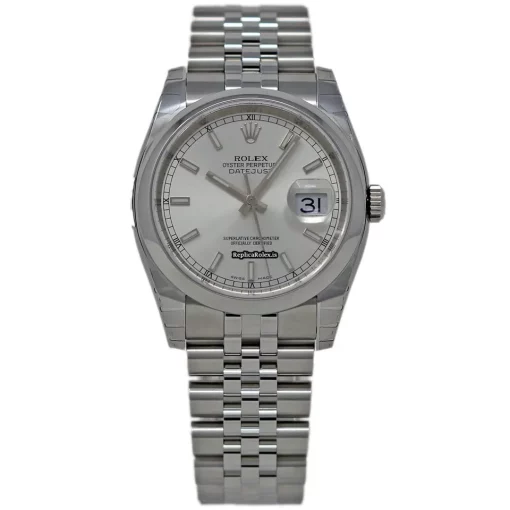 Terrific Replica Rolex Datejust 116200 Caliber 3135 Automatic Movement 36mm Steel Case Mens/unisex Watch - Image 2