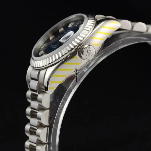 Design Replica Rolex Lady-datejust 179179 Caliber 2235 Automatic Movement 26mm White Gold Case Womens Watch - Image 14