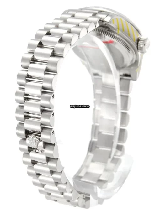 Design Replica Rolex Lady-datejust 179179 Caliber 2235 Automatic Movement 26mm White Gold Case Womens Watch - Image 4