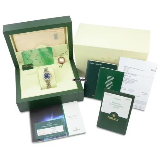 Design Replica Rolex Lady-datejust 179179 Caliber 2235 Automatic Movement 26mm White Gold Case Womens Watch - Image 5